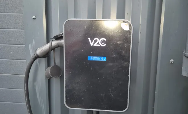 Installation de bornes de recharges pour une flotte de véhicules électriques à Lyon, Saint-Étienne, GS NETWORK