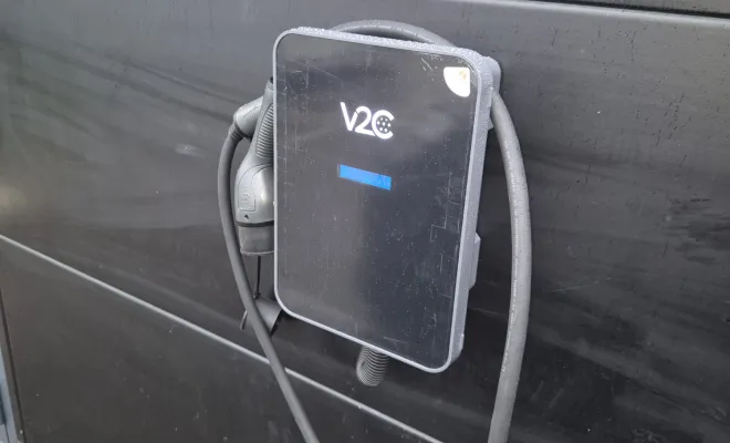 Installation de bornes de recharges pour une flotte de véhicules électriques à Lyon, Saint-Étienne, GS NETWORK