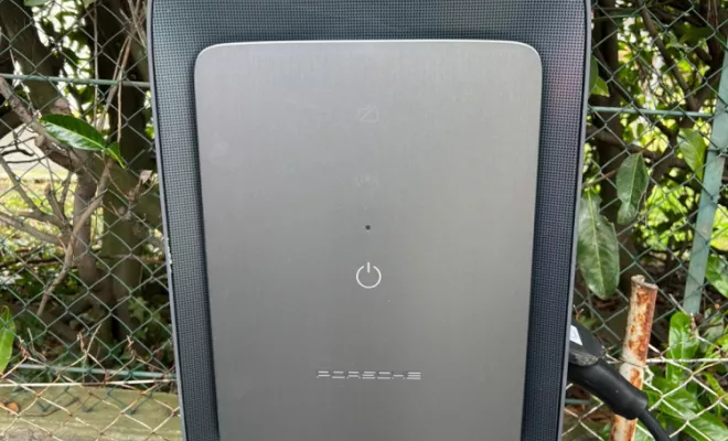 Borne de recharge Porche